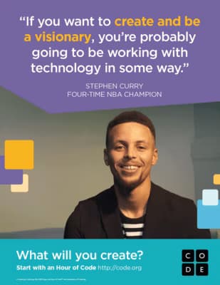 Stephen Curry Quote Poster