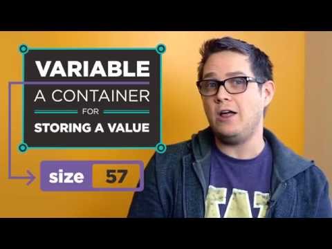 Play video CS Principles: Intro to Variables - Part 1