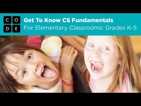 Play video Code.org's CS Fundamentals: Kid Tested, Teacher Approved